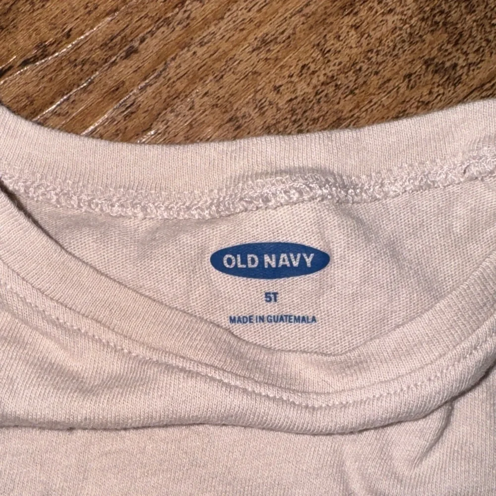 Kids Cream Long Sleeve Shirt - All is Bright size 5t